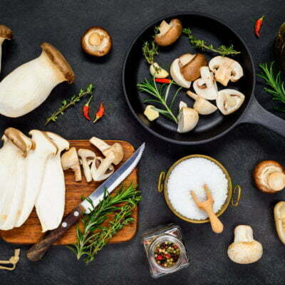 food on the table