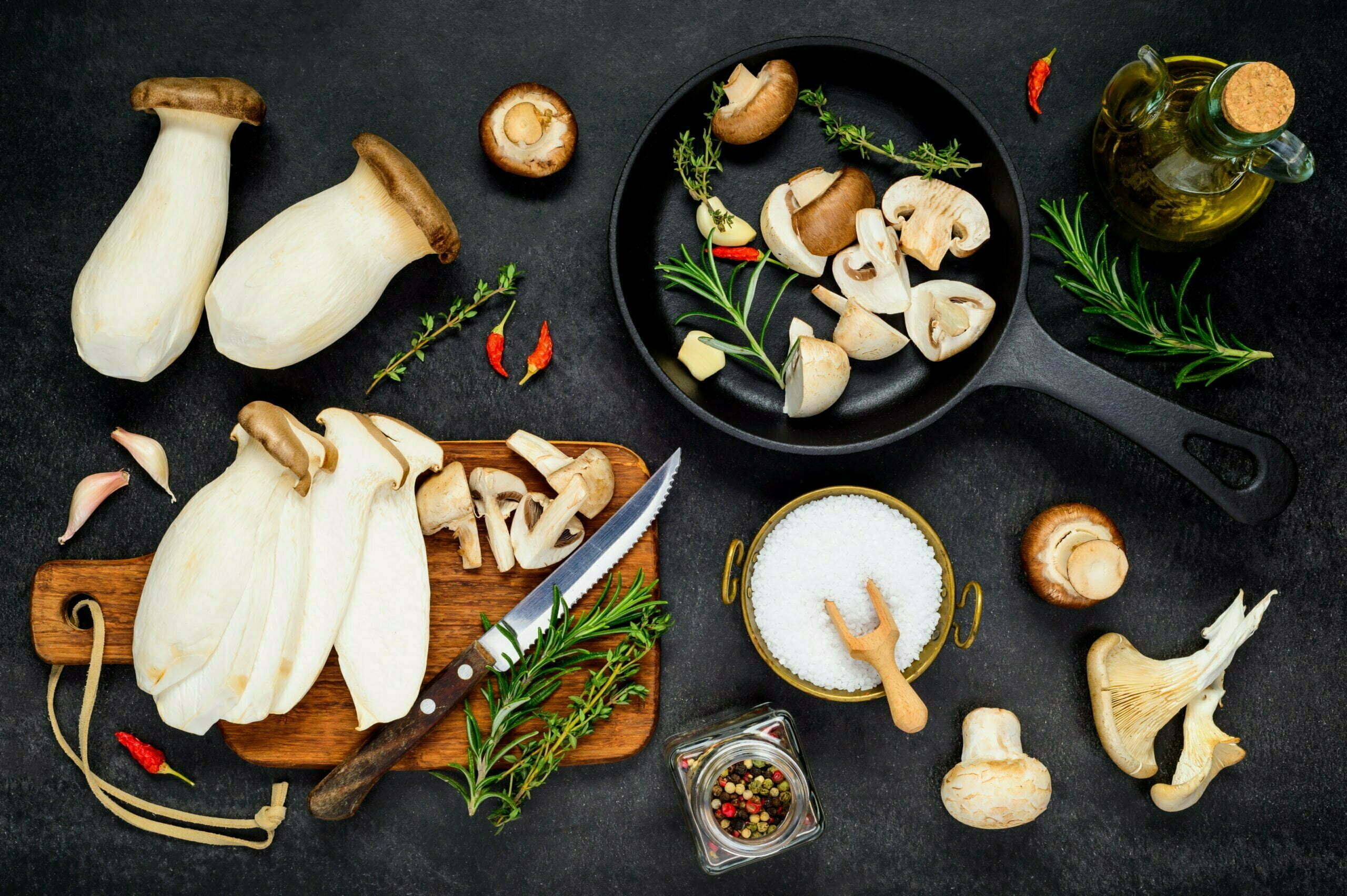 food on the table