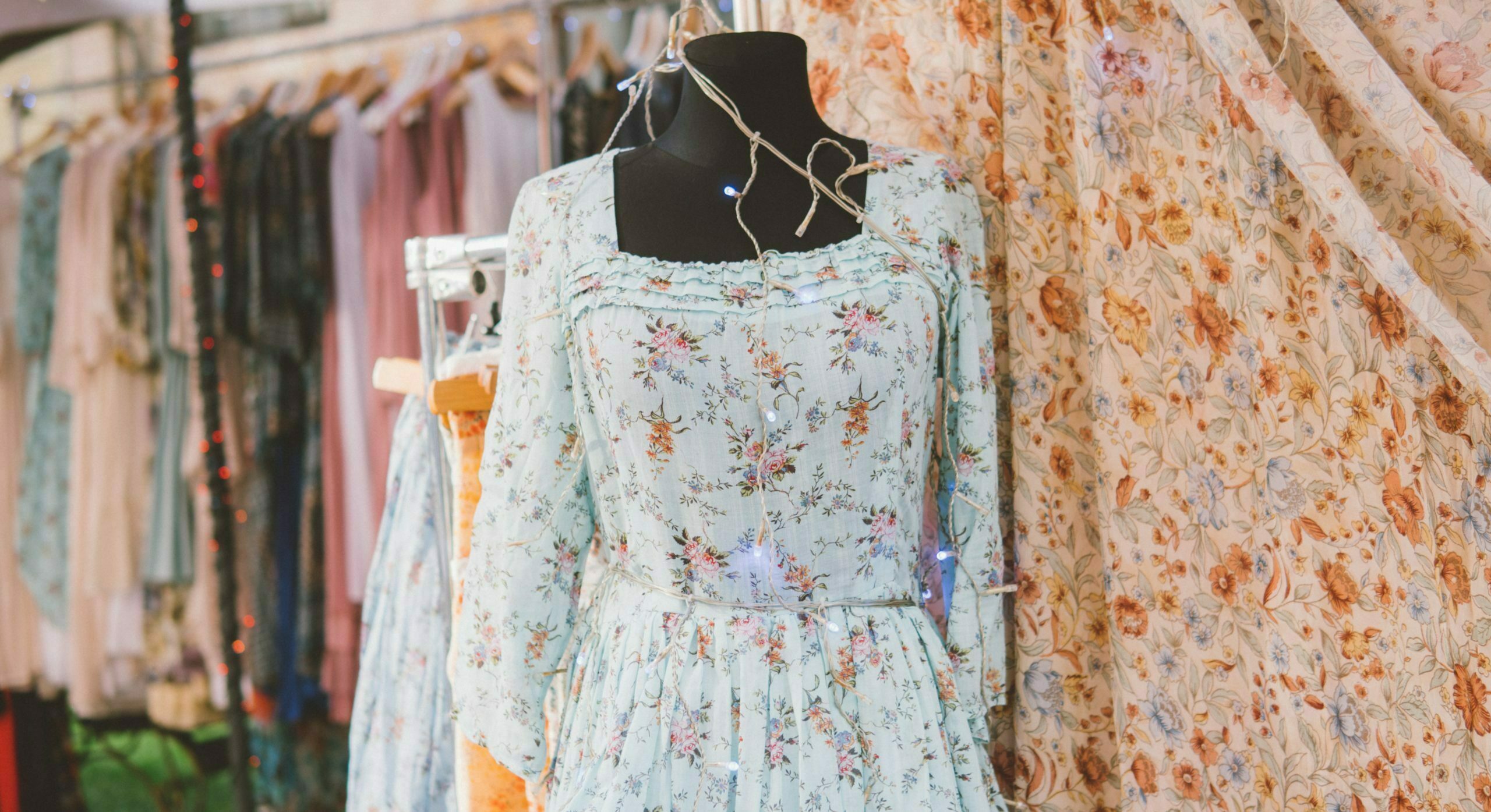 a dress on a swinger